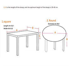 Traann Plastic Table Covers Wipe Clean, Square Wipe Clean Tablecloth Vinyl PVC Rural style-140 * 200_E