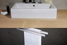 Avenarius - Portasciugamani per mobili da bagno a due bracci