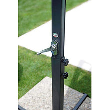 vorghini Ombrellone da Giardino Decentrato in Alluminio 3x3m con Manovella Crank Bianco e Ecrù