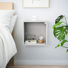 Armadio EKET con anta in vetro 35x25x35 cm grigio chiaro
