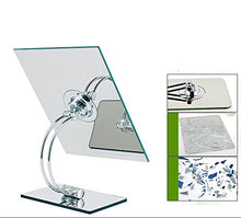 DAODAO Trucco Specchio HD Desktop Specchio Casa Principessa Bellezza Vanità Specchio Specchio-Grande,Multi-Angolo di Rotazione