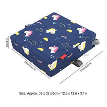 LZKW Cuscino per Sedia per Bambini, Cuscino per Sedia in Spugna per Tavolo da Pranzo Tessuto Oxford ad Alta densità Resistente alle Rughe per Soggiorno