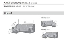 Eysa Italia Zoco Chaise Longue, Tela, Grigio, 29 x 9 x 37 cm