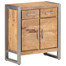 vidaXL Credenza 60x35x72 cm in Legno di Mango Grezzo