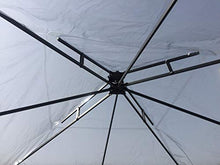 QUICK STAR Telo Protettivo per Gazebo, 3 x 3 m, Impermeabile, Trasparente