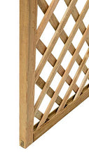 Salone Negozio Online Pannello GRIGLIATO 180X180H Legno di Pino IMPREGNATO MOD.35