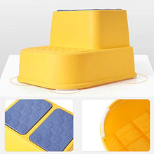 Sgabello A 2 Gradini per Bambini, Piedini Antiscivolo per Bambini,B