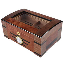 ZYING Igrometro e umidificatore Storage Box - Portatile Universale Estraibile Cigar Box Valigia