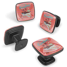 4 PCS Pomelli per Porta,Pomolo per Mobile,Pomelli per Mobili con Viti,Maniglia per Armadietto,Pomelli per Porta,Pomelli per Cassetti per Porta,Armadio,Cassetto e Credenza,L'isola dei dinosauri