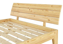 Erst-Holz Solido Letto in Pino massello 120x200 Anche per Ragazzi con doghe rigide 60.62-12