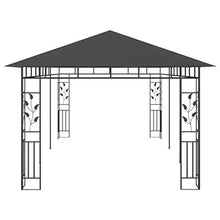 vidaXL Gazebo con zanzariera, 6 x 3 x 2,73 m, antracite