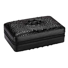 SCDZS Desktop Cigar Humidor Cigar Box di stoccaggio Versatile Strong Seal Resistente all'Usura è Molto Adatto for Viaggi (Color : Black)