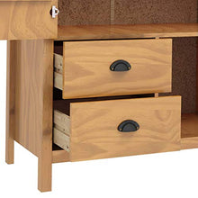 Cikonielf - Armadio guardaroba con 2 cassetti e 3 ripiani, 99 x 45 x 137 cm, colore: Marrone miele