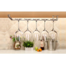 Acciaio inossidabile 304 Wine Glass Rack Wine Glass gancio Calici Rack 2 Binari