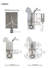 Jobek 95050 Perfect Set per Fissare Le sedie sospese