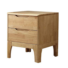 Xiaoli Comodini Comodino in Legno massello con comodini in Rovere Color Legno Camera da Letto Comodini Letto