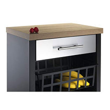 DON HIERRO - Carrello da cucina KARA struttura nera