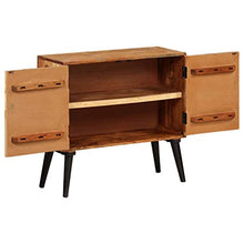 vidaXL Legno Massello di Mango Credenza 85x30x75 cm Madia Mobile Armadietto