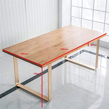 JINPENGRAN Tavolo da Pranzo Domestico Semplice e Moderno,1200 * 600mm