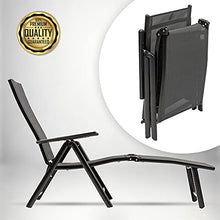 MaxxGarden - Lettino prendisole pieghevole da campeggio, 150 x 64 x 85 cm