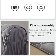 uyeoco Copertura per Testiera per Letto Copri Testata Letto Matrimoniale/Singolo Premium Imbottita Elastica Copritestata Letto Velluto Fodera Protezione Anti-collisione Cuscino