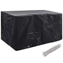 E E-NICES Coperture Arredi Giardino 2pz 8 Occhielli 180x70x90 cm