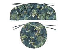 Cuscino per panca in rattan, set di cuscini per il tempo libero, imbottiture per panche estive, imbottitura per poltrona 50 x 50 x 38 cm, prato verde