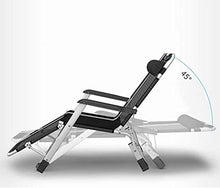 HPLL pieghevole sedia da campeggio Semplice Rinforzo Pratica Sedia Pieghevole Ufficio Pranzo Pausa Recliner/Balcone Donne Incinte Vecchio Poltrona