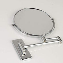 Kaper Go Specchio Bagno Specchio In Rame Pieghevole Specchio Di Bellezza Personalità Anteriore E Posteriore A 360 Gradi Rotante Parete Appeso Specchio Di Ingrandimento Specchio D'argento Casa Bellezza