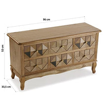 BigBuy Home Tavoli da Patio, Legno, Marrone, único