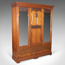 Armadio Antico, Inglese, Noce, Compactum, R. James Gloucester, Circa 1900