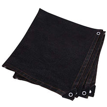 Telo Ombreggiante, Tessuto Parasole 95% Tessuto Parasole con passacavi for Copertura pergola, Nero (Size : 4m x 5m)
