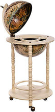Tavolo bar su ruote, bar a casa, una macchina bar, globi mondo trolley,White