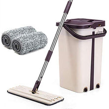 SSAYY Spray Mop Mop Piatto E Secchio A Mano Pulizia Facile del Pavimento Mop Mop Pad in Microfibra Uso Bagnato O Asciutto su Piastrelle in Legno Laminato