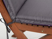 Hobbygarden Marta Pillow, Plum+Grey