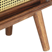 vidaXL Credenza 120x30x65 cm in Legno Massello di Mango