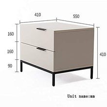 Forma semplice e durevole e pratica del comodino del comodino del pannello a base di legno del comodino