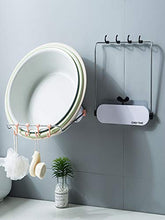 Porta lavabo da bagno pieghevole senza perforazione