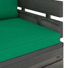 vidaXL Poltrona da Giardino con Cuscini in Legno di Pino