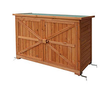 MCombo - Armadio da giardino, in legno