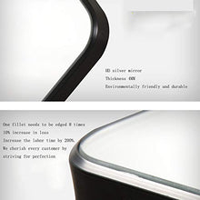 Full-length mirror Specchio da Bagno ad Angolo Tondo in Lega di Alluminio Specchio da Bagno a Parete Specchio da Trucco Specchio da Trucco Specchio da Bagno Specchio da Bagno