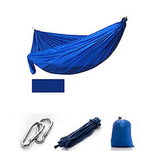 Amaca Da Campeggio / Giardino Mobili Da Esterno 1-2 Persone Letto Sospeso Portatile Forza Tessuto Per Paracadute Altalena Per Dormire Bluenomesh