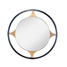 Metallo Parete Specchio, Rotonde Moderna Specchi da Bagno, Ingresso Specchio Decorativo, Vanità Specchio per Il Trucco, per Dressing Table Soggiorno Camera da Letto