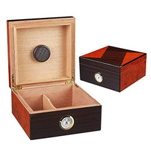 BINGFANG-W High Gloss Finito Cigar Box Cedar Cigar Humidor Cigar Box con Cigar Humidor