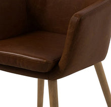 AC Design Furniture, Trine in legno, Sedia, Marrone, 58 x 58 x 84 cm