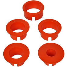 Tidyard Base Ombrellone da Giardino Supporto Base Ombrellone Parasole, Include 5 Tappi di Dimensioni Diverse, Ø 25,5/38,5/43 / 50,7/55,7 mm