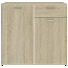 Sideboard Sonoma-Eiche 80 x 36 x 75 cm Spanplatte