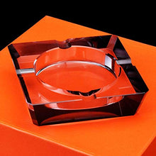 NIHAOA Accessori del Sigaro Holder Quattro sigari Cristallo Trasparente Cigar Ashtray