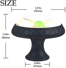 Pace in stile hippie Pomelli per Porta Set di 4 Pomelli per Mobili Manopole per Cassetti Cucina Armadio Vetro