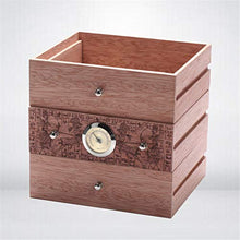 N \ A Armadio humidor per sigari Personalizzato con igrometro, 3 cassetti più Grandi Scatola per sigari Foderata in Cedro Custodia ad Alta capacità per Lui, Fidanzato, papà, Marito